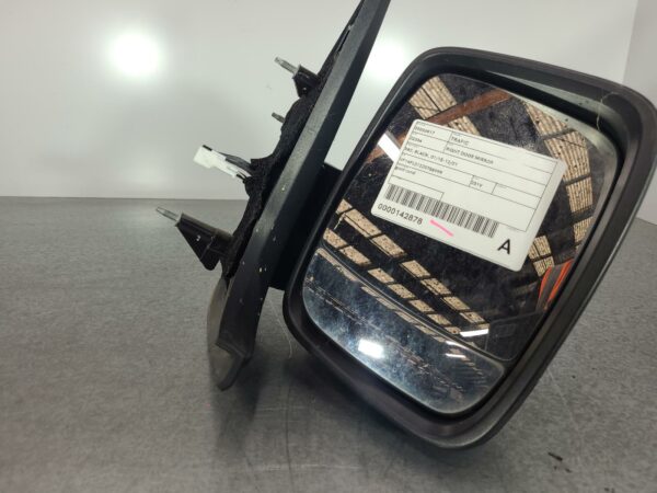 RENAULT TRAFIC 2015-2021 RIGHT DOOR MIRROR X82, BLACK, 01/15-12/21