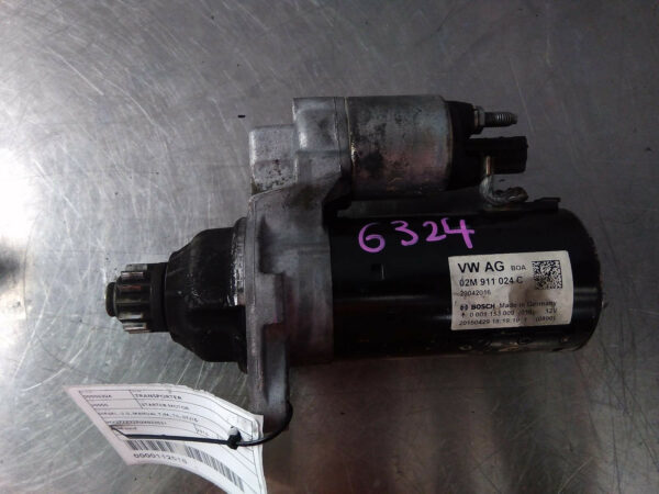 VOLKSWAGEN TRANSPORTER T6 07/2015-2024 STARTER MOTOR DIESEL 2.0L MANUAL T/M