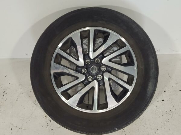 NISSAN NAVARA 2015-2020 WHEEL ALLOY NP300, FACTORY, 18X7IN, 6 TWIN SPOKE, SILVER