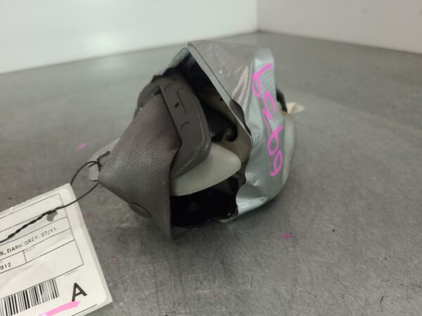 TOYOTA HILUX 2011-2015 SEAT BELT LH REAR, SEAT BELT ONLY, DUAL CAB, DARK GREY, 0