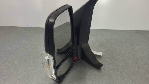 FORD TRANSIT 2014-2024 LEFT DOOR MIRROR VO, VAN/BUS, CLEAR FLASHER TYPE, 02/14-
