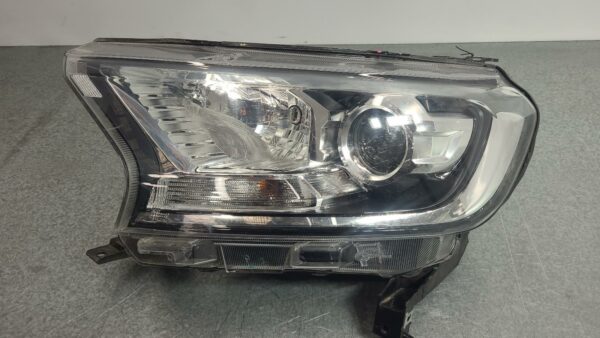 FORD RANGER 2018-2019 LEFT HEADLAMP PX SERIES 3, CHROME, HID TYPE, 06/18-11/19