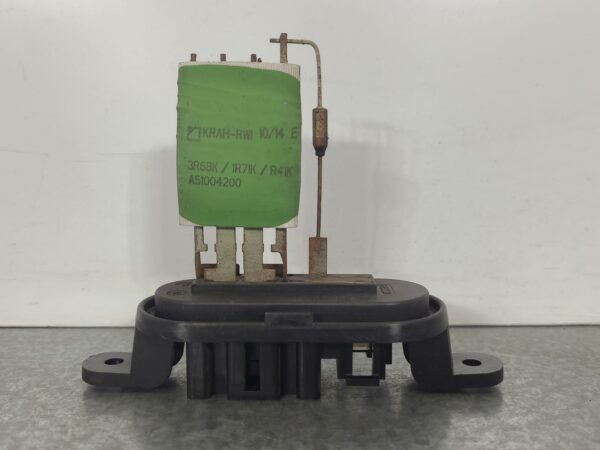RENAULT MASTER 2011-2014 FAN SPEED RESISTOR X62, 09/11-12/14