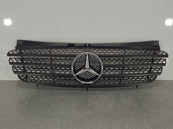 MERCEDES VITO 2004-2011 RADIATOR GRILLE 639, RADIATOR GRILLE, BLACK, W/ CHROME E