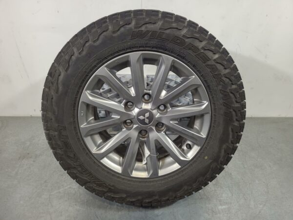 MITSUBISHI TRITON 2017-2023 WHEEL ALLOY FACTORY, 17X7.5IN, SILVER, MQ-MR, 11/17-