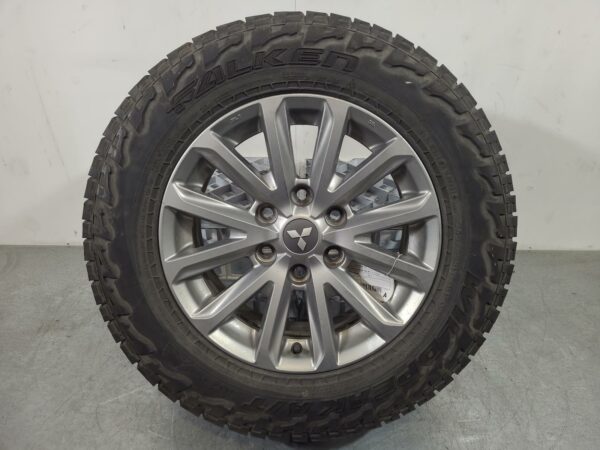 MITSUBISHI TRITON 2017-2023 WHEEL ALLOY FACTORY, 17X7.5IN, SILVER, MQ-MR, 11/17-