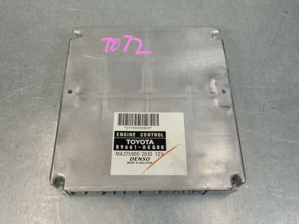 TOYOTA HILUX 2005-2015 ECU ENGINE ECU, 3.0, 1KD-FTV, DIESEL, AUTO, P/N 89661-0KQ