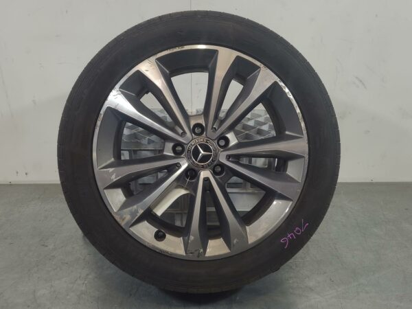 MERCEDES VITO 2020-2024 WHEEL ALLOY 447, FACTORY, 18X7.5IN, 5 V SPOKE, GREY, 11/