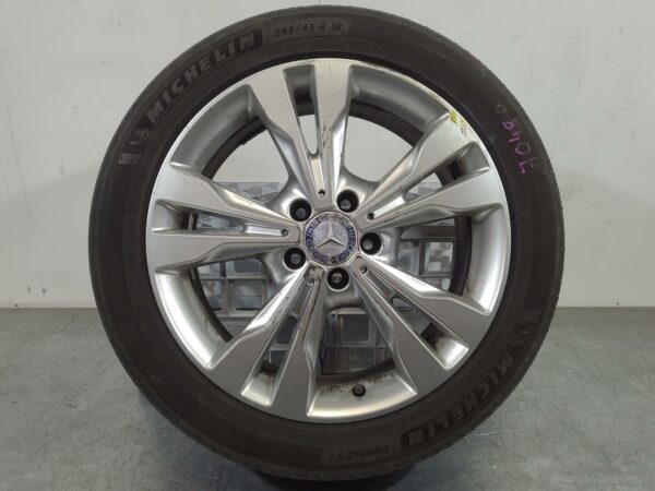 MERCEDES VITO 2015-2024 WHEEL ALLOY 447, FACTORY, 18X7.5IN, 5 V SPOKE, BI-COLOUR