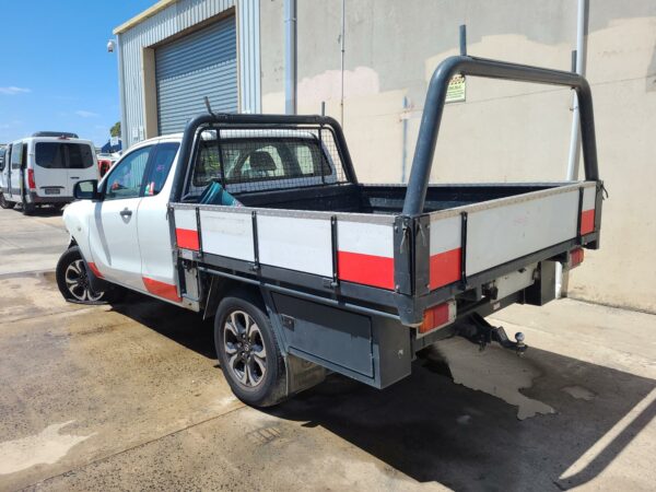 MAZDA BT50 2006-2020 UTE BACK TRAY BACK, EXTRA CAB, STEEL, UN-UR, 11/06-06/20