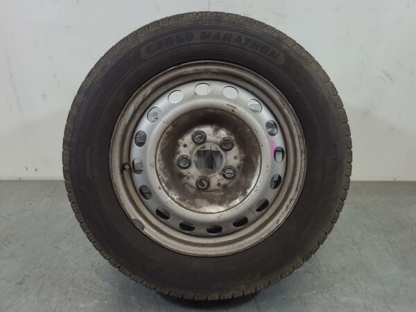 MERCEDES VITO 2011-2015 WHEEL STEEL 16X6.5IN, 639, 02/11-02/15