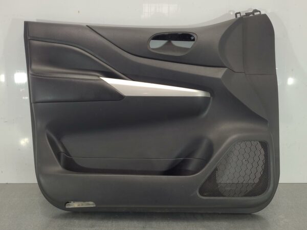 NISSAN NAVARA 2015-2025 DOOR TRIM NP300, LH FRONT, LEATHER, 04/15-