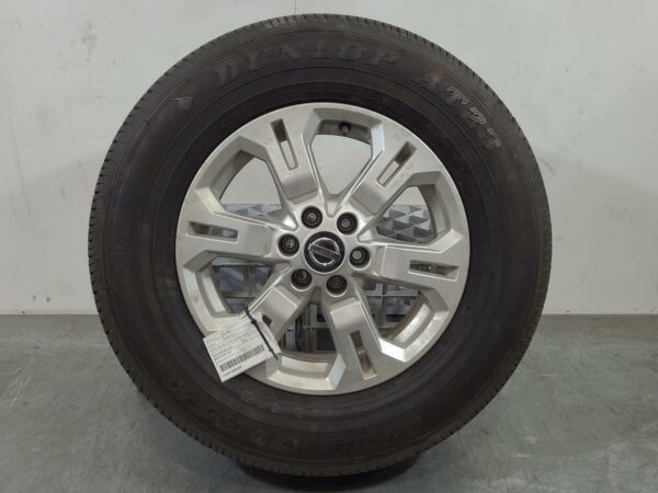 NISSAN NAVARA 2020-2025 WHEEL ALLOY NP300, FACTORY, 17X7IN, 6 SPOKE, SILVER, 12/