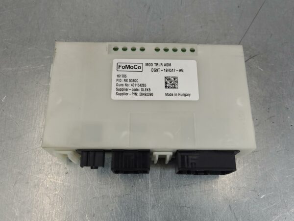 FORD RANGER 2011-2022 ECU PX SERIES 1-3, TRAILER TOWING MODULE (MOUNTED UNDER PA