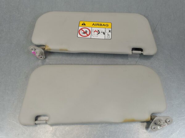 MITSUBISHI TRITON 2015-2018 SUN VISOR MQ, PAIR, VINYL, GREY, 03/15-10/18