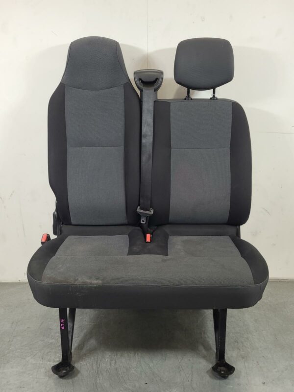 RENAULT MASTER 2011-2024 FRONT SEAT LH FRONT, X62, CLOTH, DOUBLE SEAT, NON AIR S