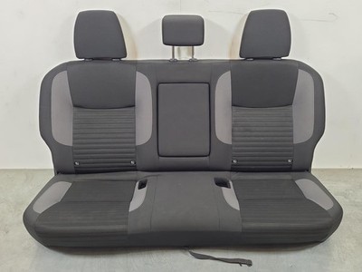 NISSAN NAVARA 2020-2025 2ND REAR SEAT NP300, DUAL CAB, FULL BENCH, CLOTH, BLACK,