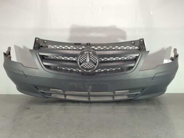 MERCEDES VITO 2011-2015 FRONT BUMPER 639, GREY, NON FOGLAMPS TYPE, 02/11-02/15