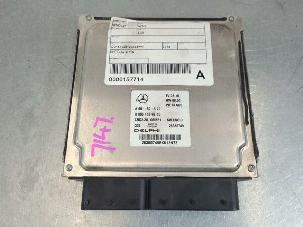 MERCEDES VITO 2011-2015 ECU ENGINE ECU, P/N A6511501879, ECU ONLY, 639, 02/11-02
