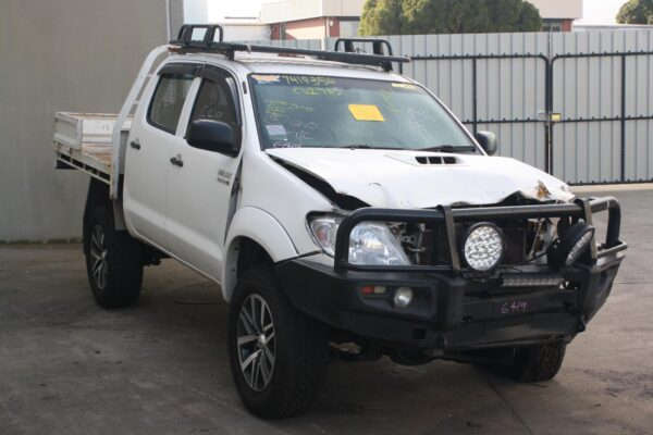 TOYOTA HILUX 02/2005-08/2015 DOOR HANDLE OUTER LEFT FRONT BLACK - Image 3