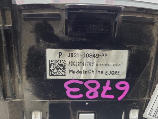 FORD RANGER PX SERIES 2-3 06/2015-04/2022 INSTRUMENT CLUSTER AUTOMATIC T/M - Image 5