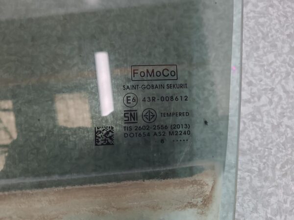 MAZDA BT50 UP-UR 10/2011-06/2020 LEFT FRONT DOOR WINDOW DUAL CAB - Image 2