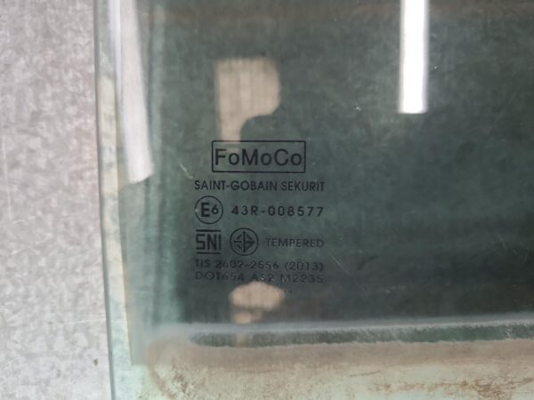 MAZDA BT50 UP-UR 10/2011-06/2020 LEFT REAR DOOR WINDOW DUAL CAB - Image 2