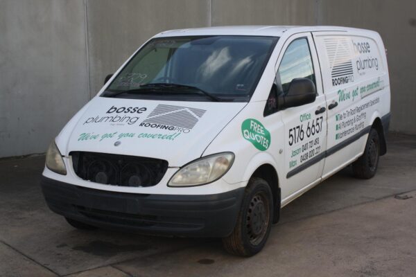 MERCEDES BENZ VITO 639 04/2004-02/2015 BARN DOOR GLASS LEFT - Image 2