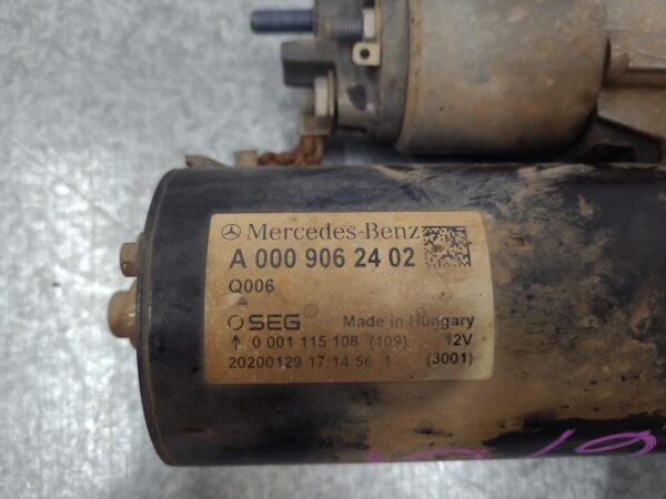 MERCEDES BENZ SPRINTER VS30 05/2018-ON STARTER MOTOR DIESEL 3.0L - Image 3