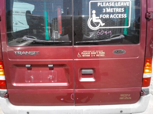 FORD TRANSIT 2003 BARN DOOR BODY SEAL SUIT MID ROOF BUS - Image 21