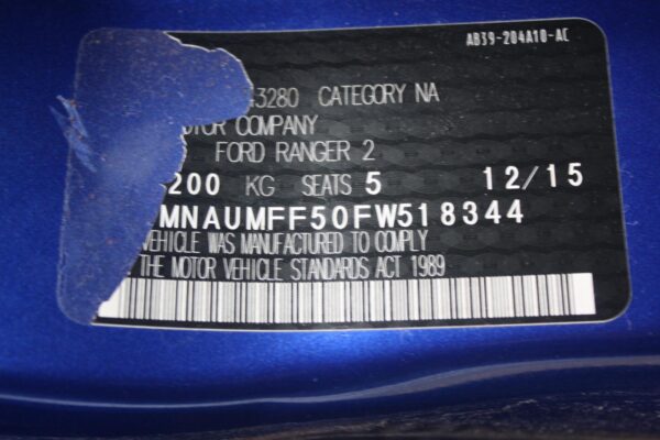 FORD RANGER PX SERIES 2-3 06/2015-04/2022 RADIATOR AUTOMATIC T/M 3.2L DIESEL - Image 13