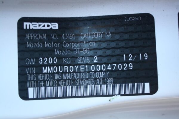 MAZDA BT50 UP-UR 10/2011-06/2020 POWER WINDOW SWITCH - Image 20