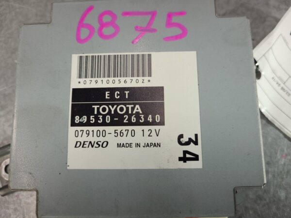 TOYOTA HIACE KDH 03/2005-04/2019 TRANSMISSION ECU AUTOMATIC T/M - Image 4
