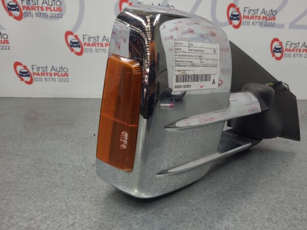 MAZDA BT50 UP-UR 10/2011-06/2020 RIGHT DOOR MIRROR POWER BLACK - Image 3