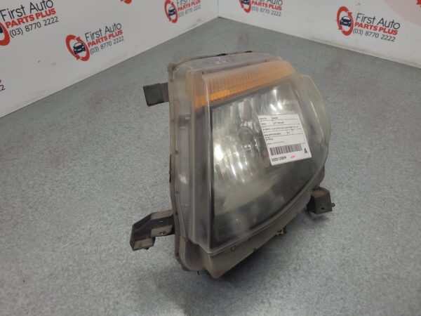 FORD RANGER PX SERIES 1 06/2011-06/2015 LEFT HEADLAMP BLACK INSERT TYPE - Image 2