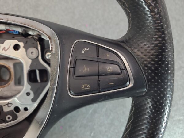 MERCEDES BENZ VITO 447 10/2020-ON STEERING WHEEL LEATHER - Image 2