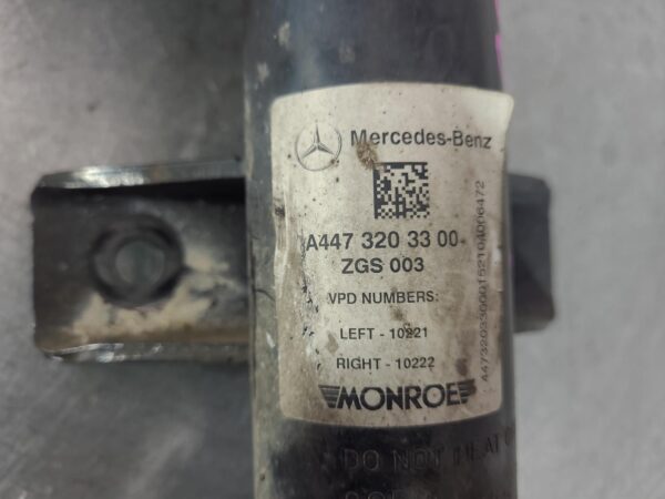 MERCEDES BENZ VITO 447 03/2015-02/2022 RIGHT FRONT STRUT FWD DIESEL 1.6L - Image 3