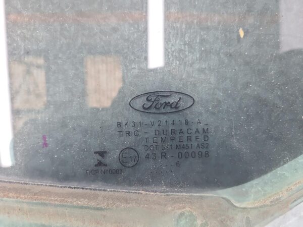 FORD TRANSIT VO 02/2014-ON RIGHT FRONT 1/4 DOOR GLASS - Image 2