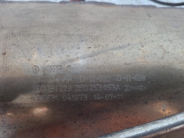 VOLKSWAGEN CRAFTER 09/2011-07/2017 PARTICULATE FILTER DIESEL 2.5L CECA CODE - Image 7