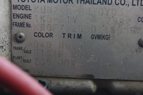 TOYOTA HILUX 03/2005-08/2015 RIGHT DRIVESHAFT FRONT - Image 35