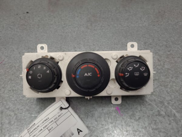 RENAULT MASTER X62 09/2011-09/2019 HEATER/AC CONTROLS NON CLIMATE CONTROL TYPE - Image 2