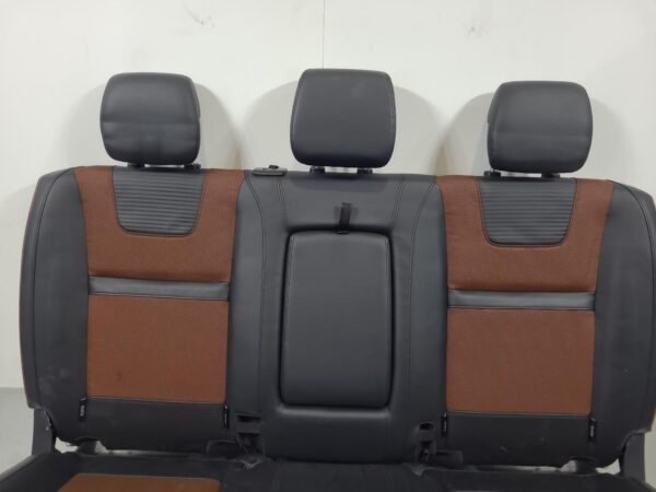 FORD RANGER PX 06/2015-04/2022 2ND REAR SEAT DUAL CAB LEATHER/CLOTH WILDTRAK - Image 2