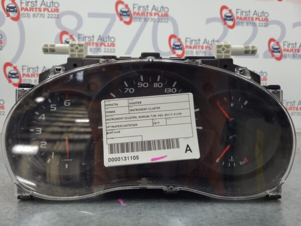 RENAULT MASTER X62 09/2011-01/2020 INSTRUMENT CLUSTER MANUAL T/M - Image 2