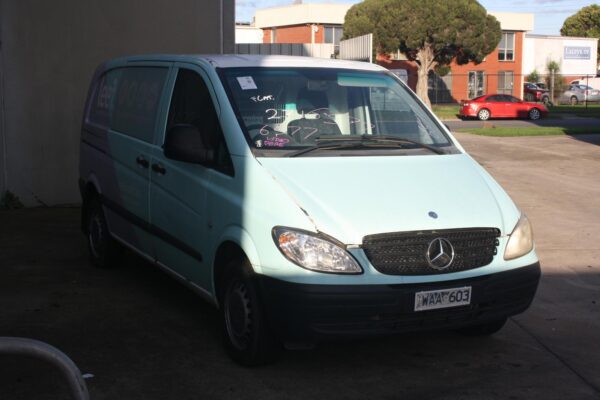 MERCEDES BENZ VITO 639 05/2004-01/2011 INJECTION RAIL VAN - Image 4