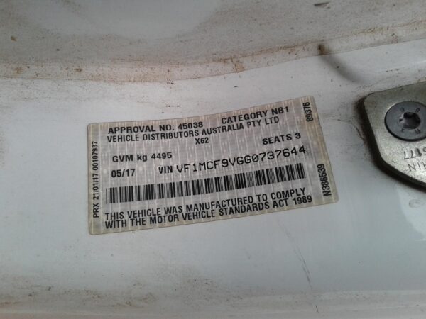 RENAULT MASTER X62 09/2011-ON FACTORY GPS MAPS REMOTE CONTROL - Image 42