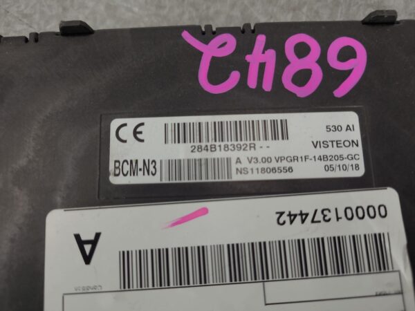 RENAULT MASTER X62 09/2011-ON BODY CONTROL MODULE 2.3L DIESEL - Image 3