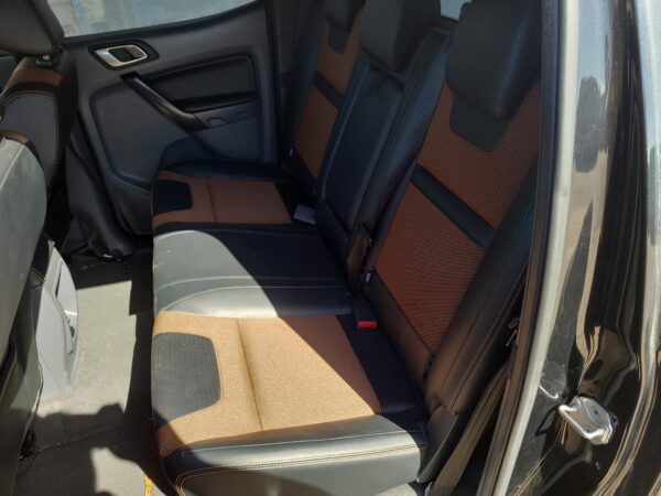 FORD RANGER PX 06/2015-04/2022 2ND REAR SEAT DUAL CAB LEATHER/CLOTH WILDTRAK - Image 11