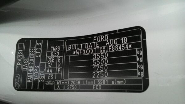 FORD TRANSIT VO 05/2016-2023 DUAL ENGINE FAN ASSY BLADES ONLY 2.0L DIESEL RWD - Image 8