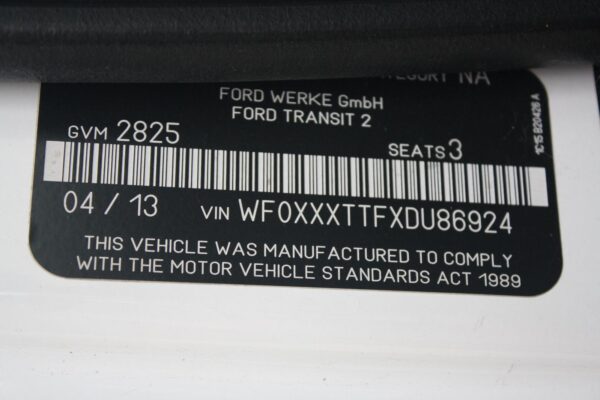 FORD TRANSIT VM SI-SII 09/2006-02/2014 RIGHT REAR HUB ASSEMBLY FWD TYPE - Image 12