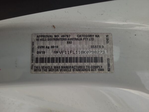 RENAULT TRAFIC X82 01/2015-09/2022 ENGINE ECU ONLY 1.6L DIESEL TWIN TURBO - Image 9